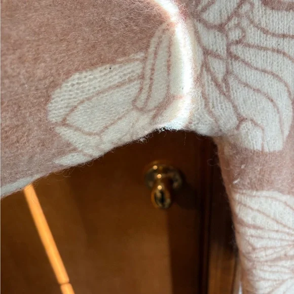 Sezane Julietta Jumper Tan/Ecru Sweater XS - Picture 5 of 10